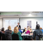 Dr Matt Gaskell, Director of NWGS, speaking at the launch event