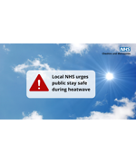 Local NHS urges public to stay safe during heatwave