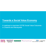 Front cover of the 'Towards a Social Value Economy' report